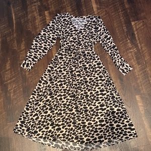 NWT Loft Maternity Cheetah Dress